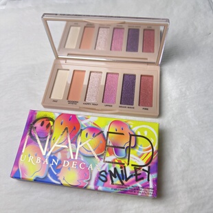 柚乐盘SMILEY Decay衰败城市ud六色眼影盘笑脸盘 超好价 Urban