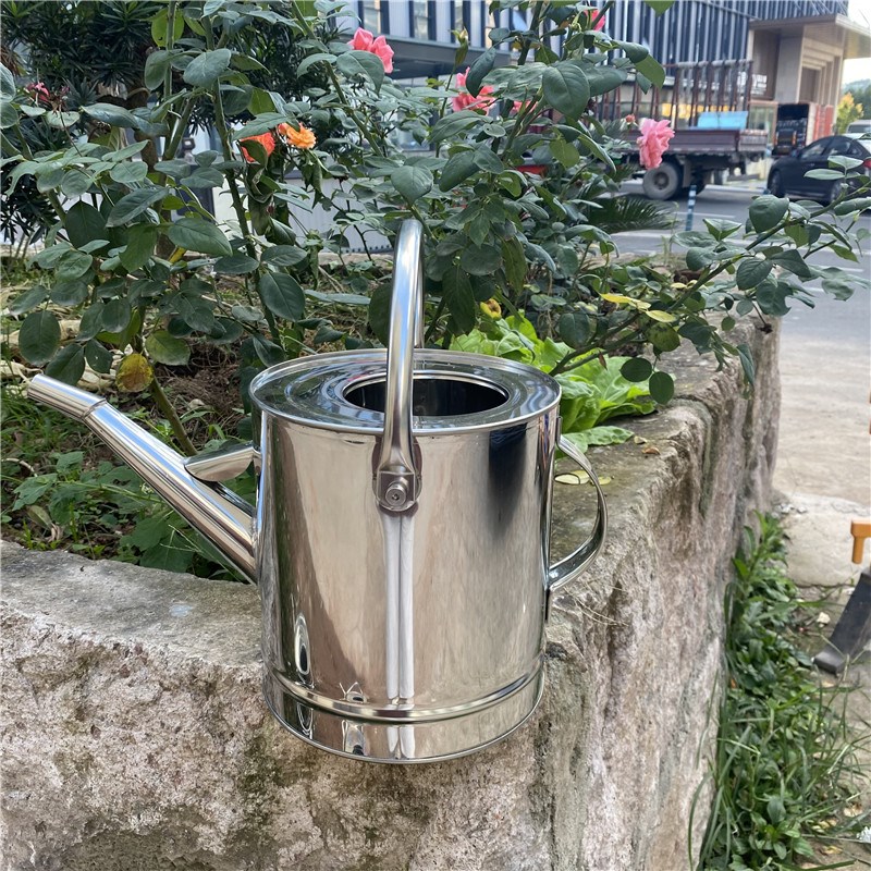 进出口带滤网304不锈钢加油桶手提加油壶长5升10升20L柴油汽油桶