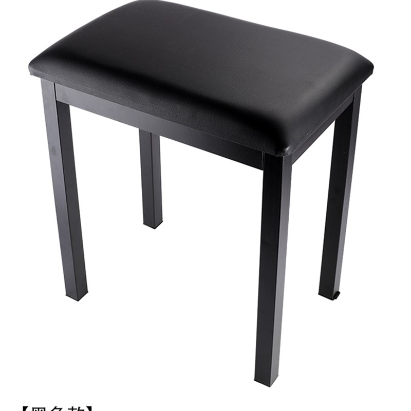 钢琴凳 电钢琴凳/单人钢琴凳/古筝凳乐器凳实木皮凳 黑 白两色