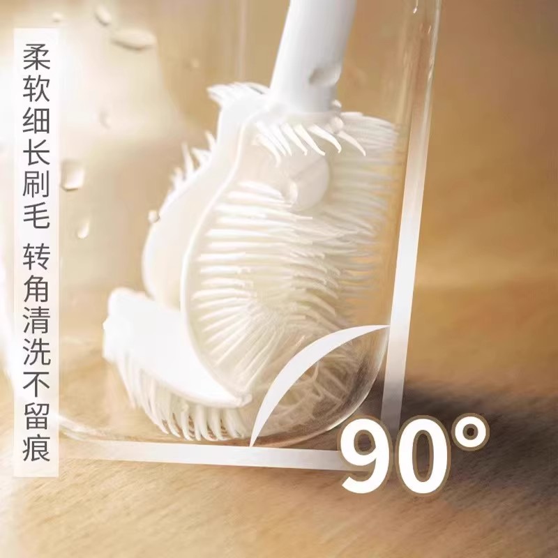 硅胶长柄杯刷家用洗杯子
