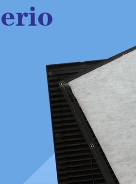 厂家批发ZL-806通风过滤网组 散热过滤网 机箱机柜百叶窗 黑色