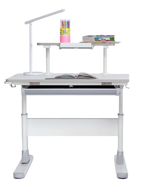 台湾wellergo儿童学习桌90cm防火板儿童升降学习桌课桌写字台