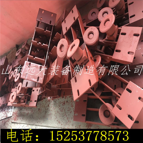 山东远大副压绳轮组 无极绳绞车副压绳轮 组合压绳轮组