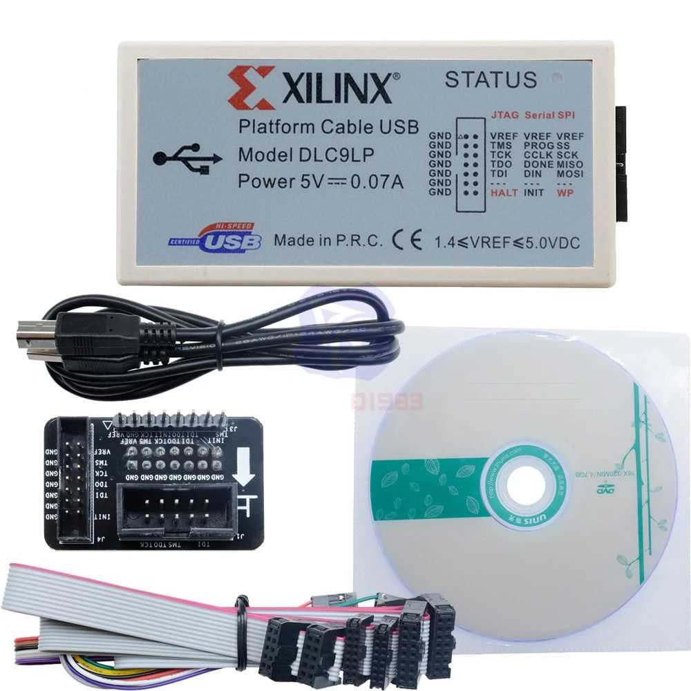 DLC9 XILINX下载器下载线 仿真器Platform Cable USB赛灵思FPGA D