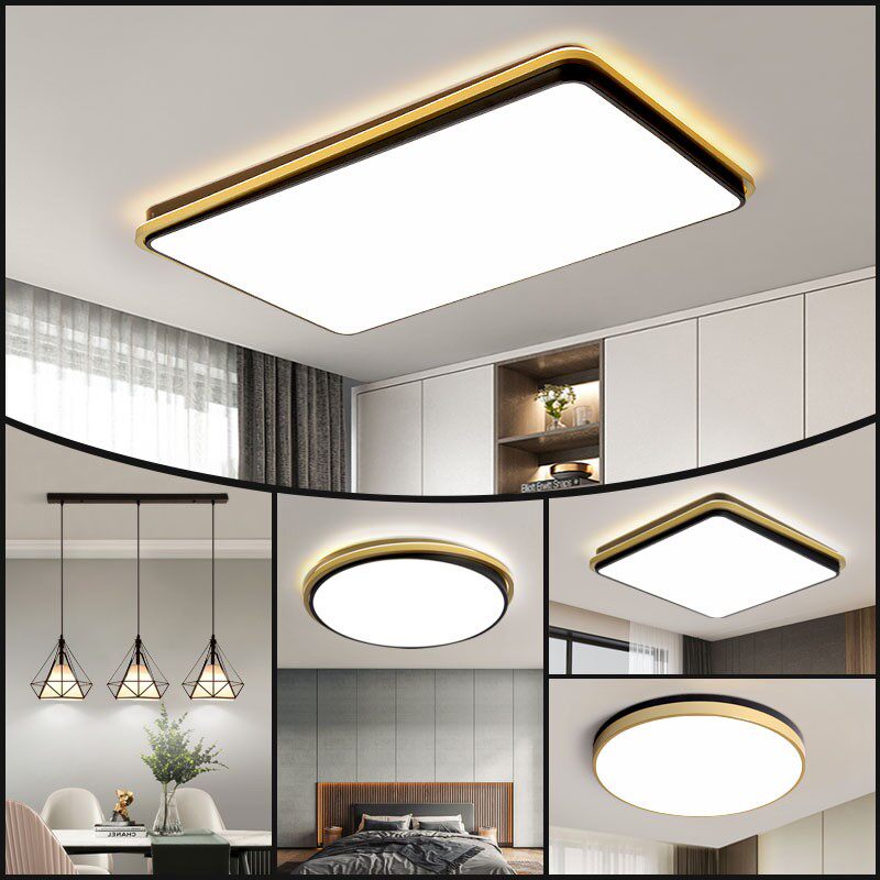 客厅灯现代简约大气家用led吸顶灯2023新款中山全屋灯具组合套餐