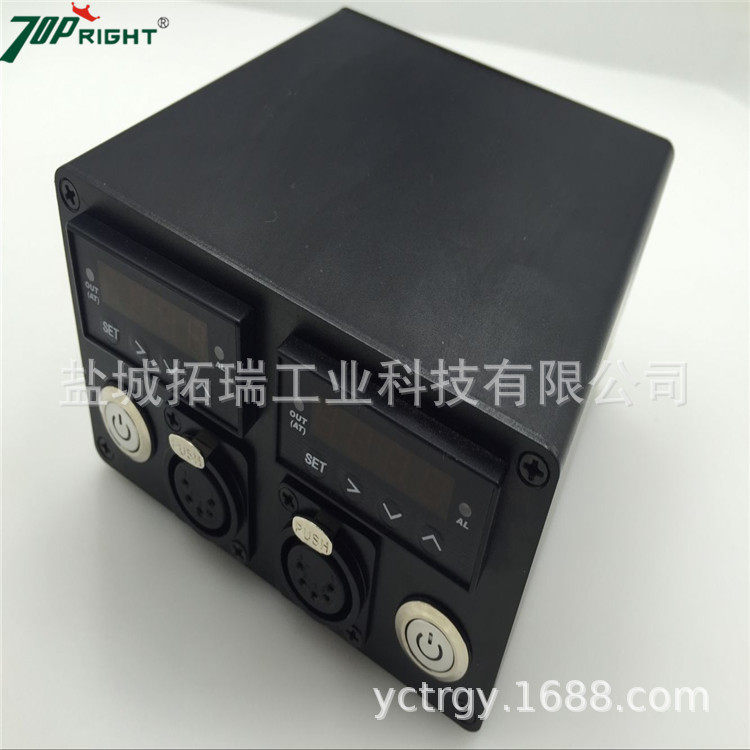 钛烟钉加热器智能双温控器 石英烟钉加热器双温控仪 数显双温控盒