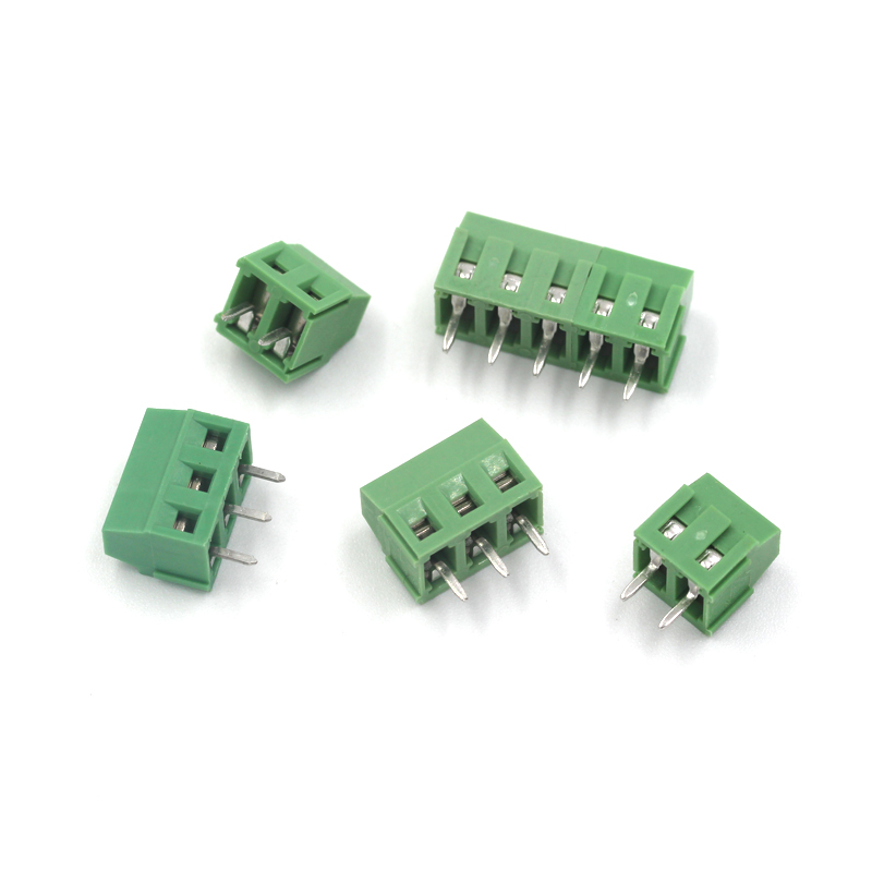 接线端子 螺钉式PCBn端子DC/KF128-2P/3P间距3.81MM可拼接