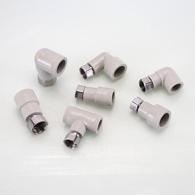 灰色PPR活接头家用热水器