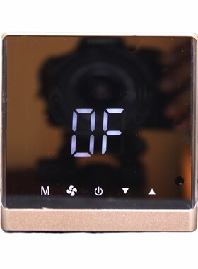 地暖温控器控制器温控开关电暖地热灰色恒温智能触摸地暖控制面板