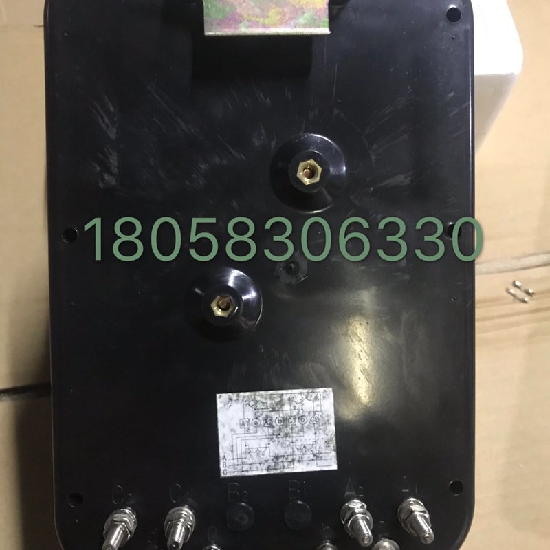 上海电表厂三相三线嵌入式电表DX86y3-K 1.5-6A无功表100V380V电