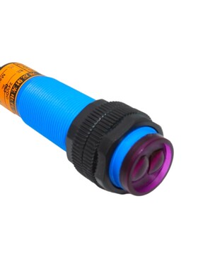 直流二线24V红外线漫反射光电传感器人体感应开关常开常闭