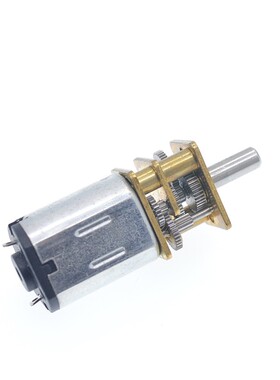 GA12-N20减速马达 智能小车3V6V12V微型直流齿轮减速电机低速电机
