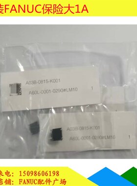原装黑色大1A 保险A03B-0815v-K001发那科A60L-0001-0290#LM10