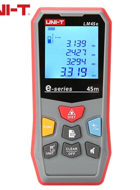优利德 UNI-T LM45e 激光测距仪 电子尺45米经济款