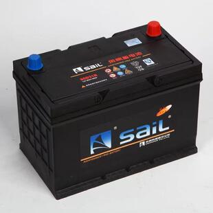 风帆蓄电池12V80AH柴油车叉车皮卡纳智捷大7五十铃汽车电瓶95D31R