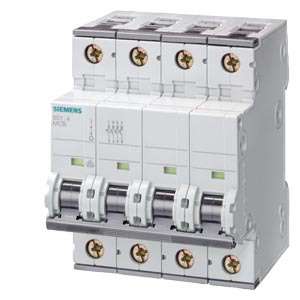 5SY4440-7CC 低压小型断路器 400V 10kA 4 极 C 40A