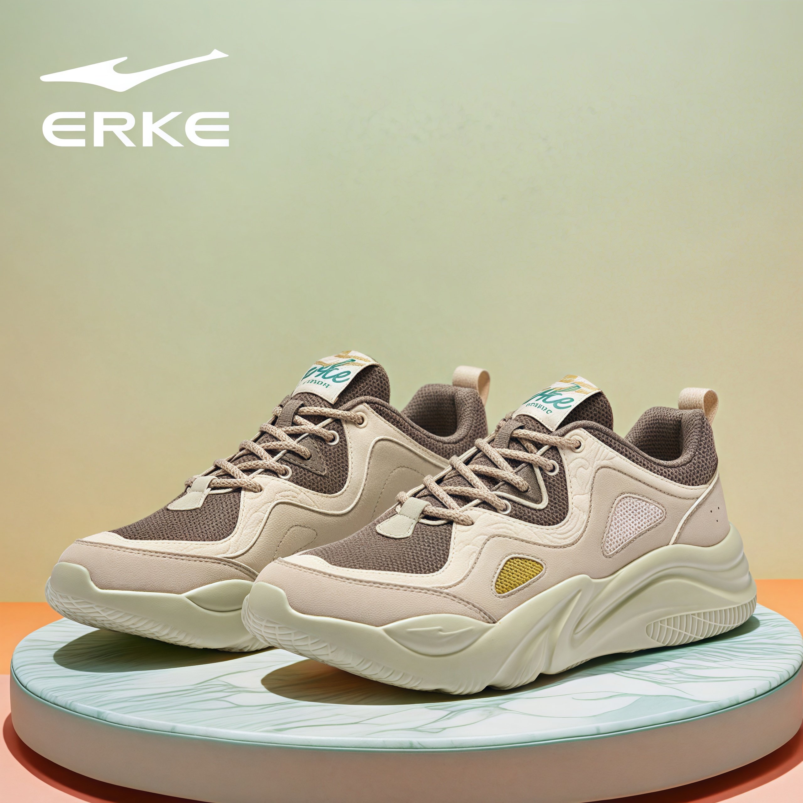 鸿星尔克男鞋官方正品运动鞋