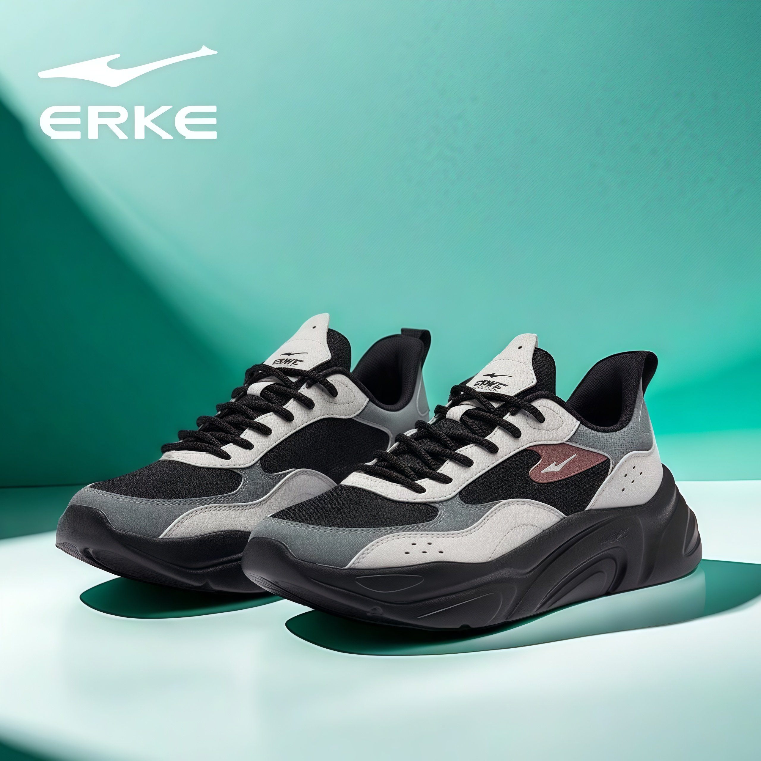 鸿星尔克男鞋女鞋官方正品运动鞋