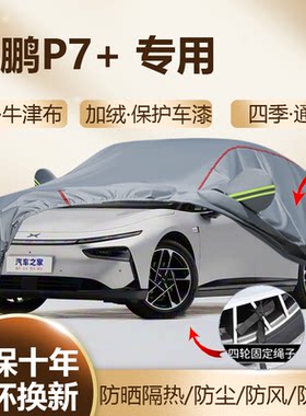 2025/24款小鹏P7+专用车衣车罩