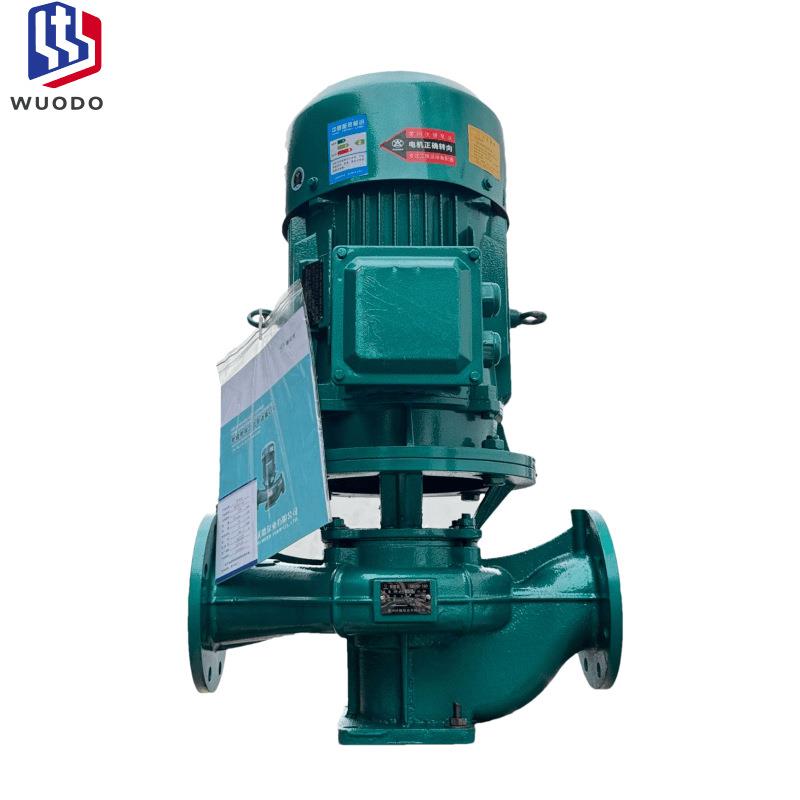 高温循环水泵IRG50-160A工业热水处理立式单级管道离心泵