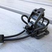 户外背包工具捆绑扣弹力绳冰斧夹战术配件战术松紧登山拓展扣外挂