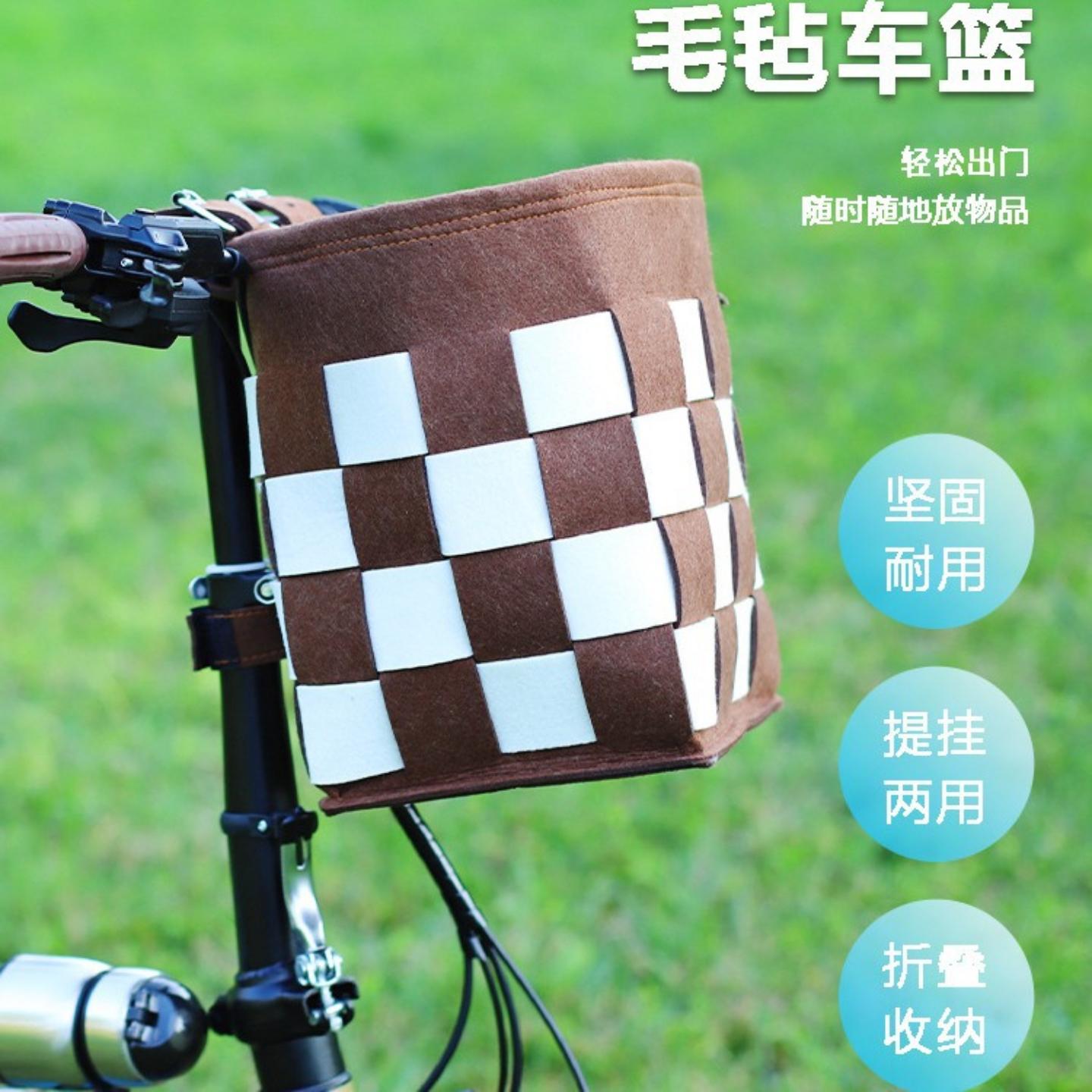 自行车车篮折叠车车筐篮子快拆