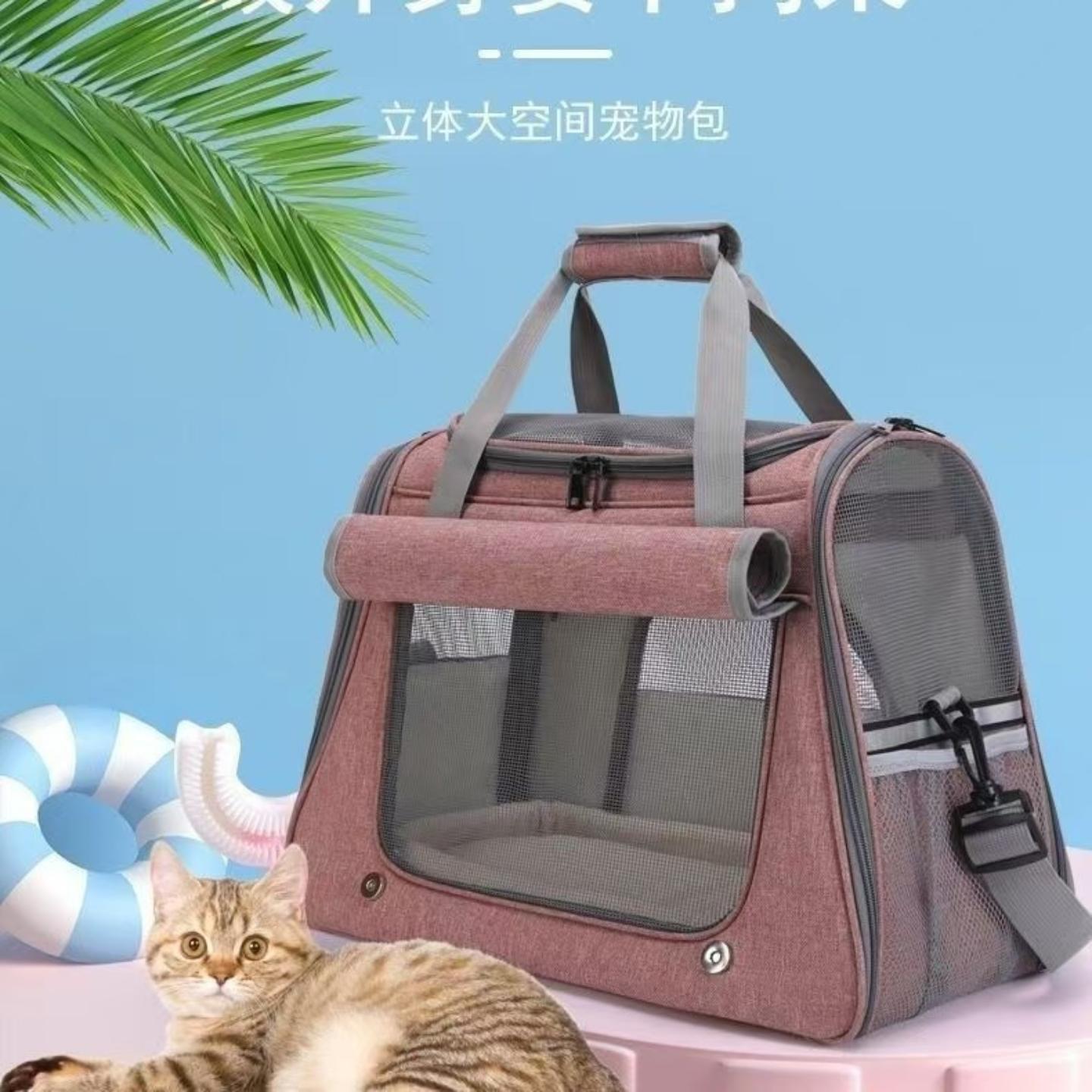 秋冬季加厚保暖猫包外出宠物包大