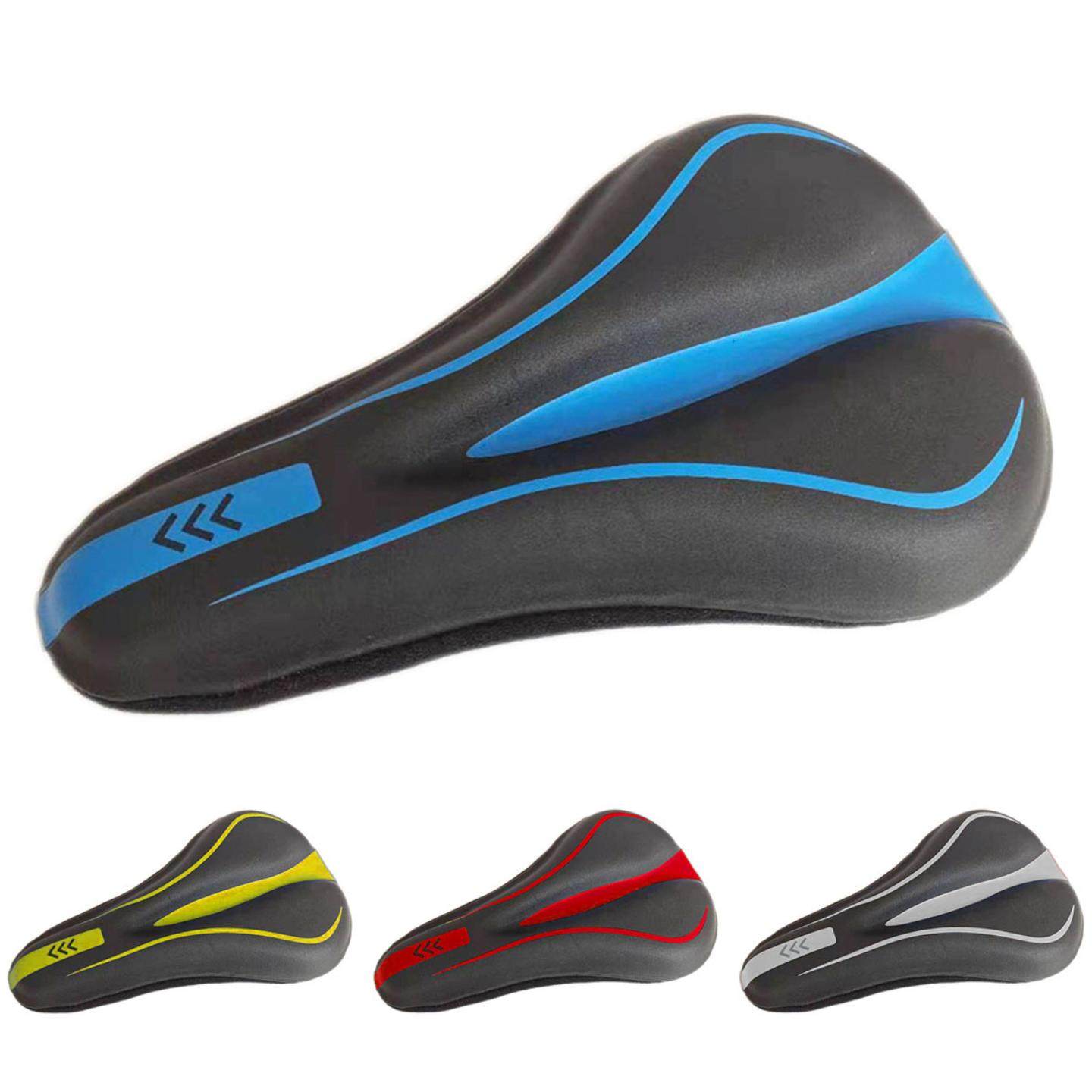 自行车坐垫套超软加厚硅胶防雨坐垫套山地车电动车防水座套中国风