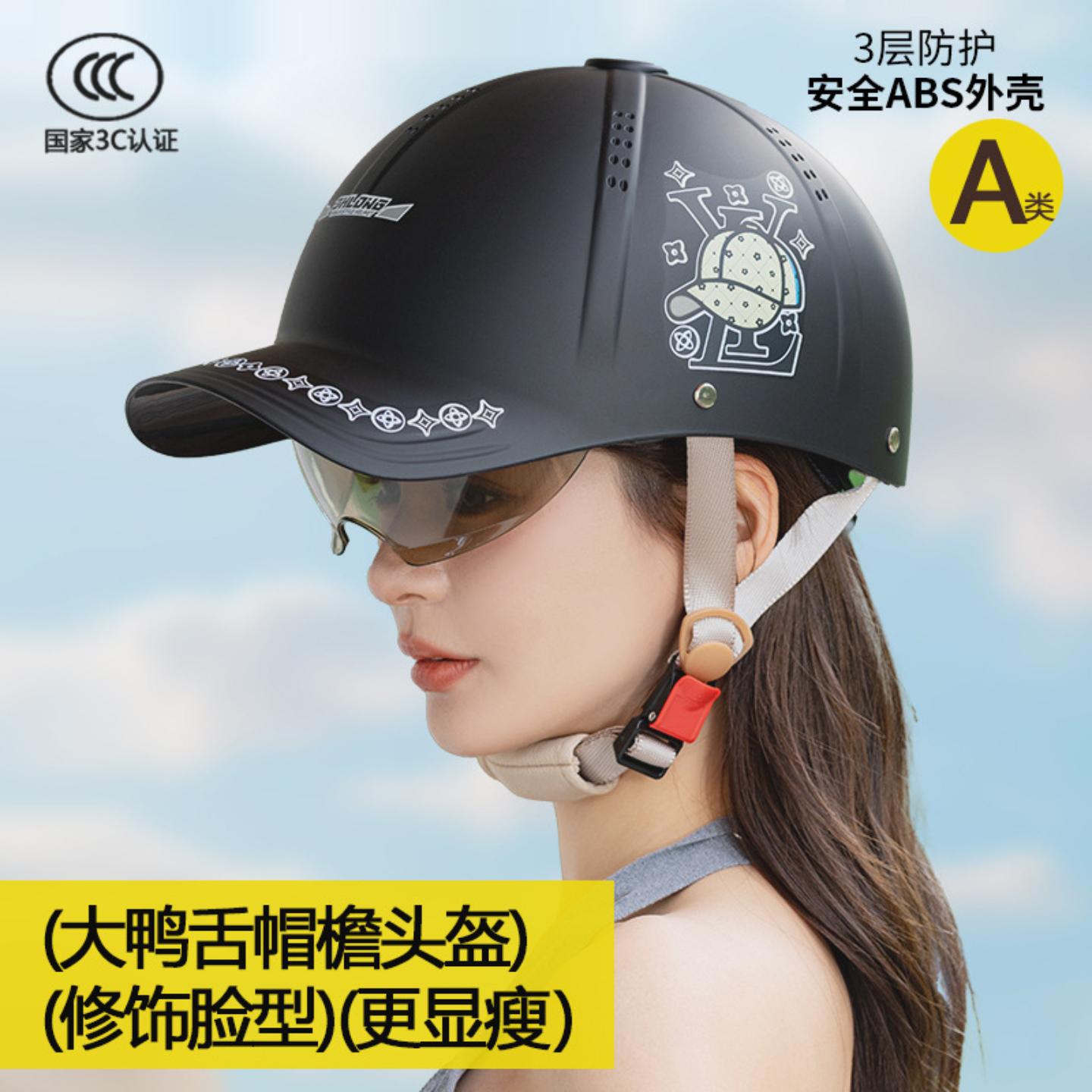 认证防晒防雨电动车摩托车头盔