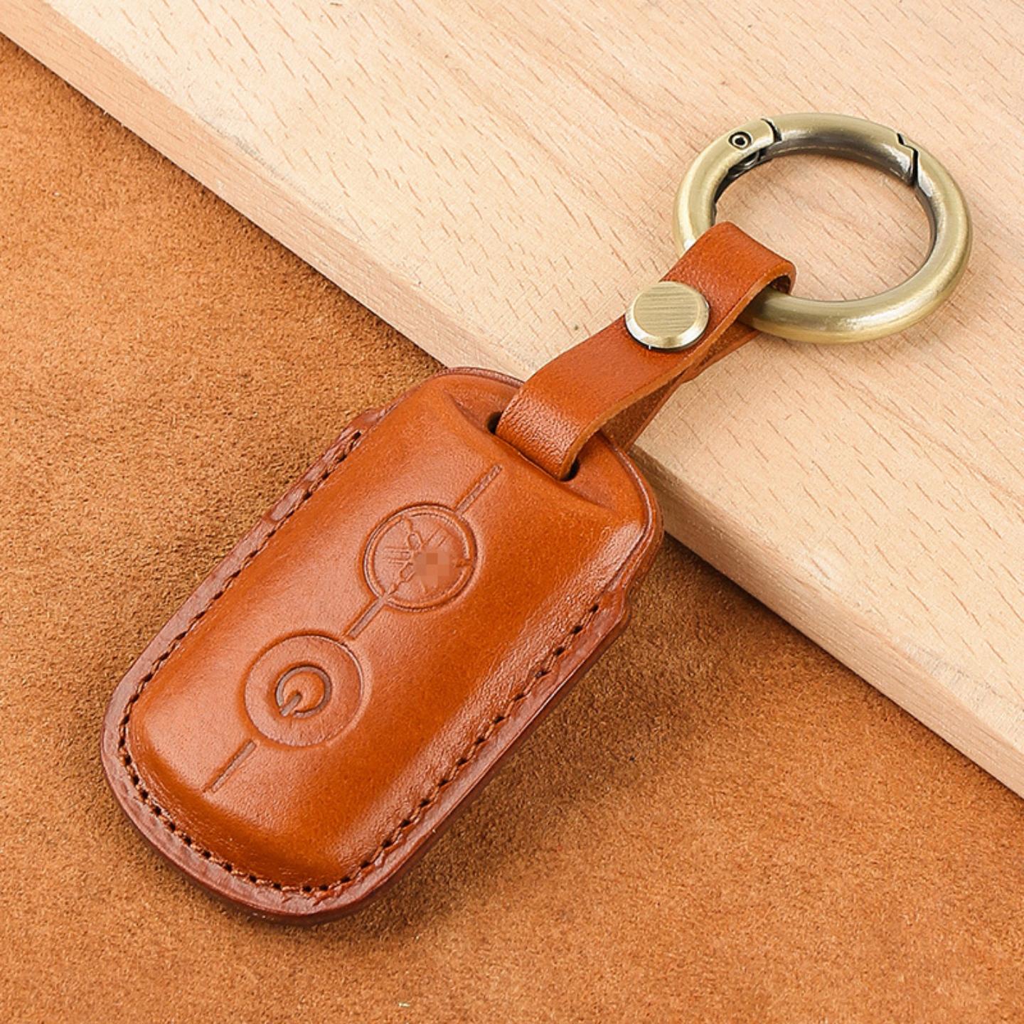 适用于钥匙套手工真皮摩托车钥匙套包雅马哈