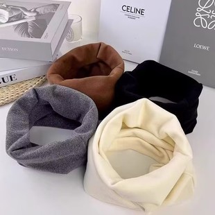 脖套男士 薄款 防寒防风骑行小围巾 女士秋冬季 保暖护颈围脖2025新款