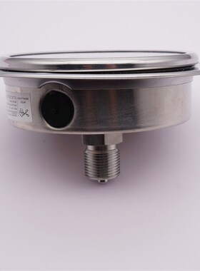 轴向带边 不锈钢耐震压力表YN100BF-ZT 1.6MPA M20*1.5 材质304