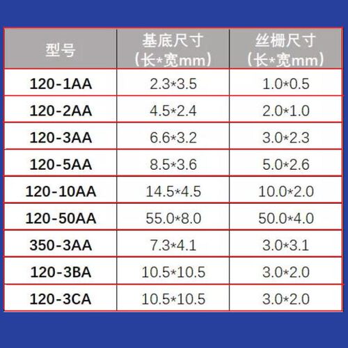 [拍1发10]澄科120-2AA应变片赠送端子形变应变传感器一次性免焊