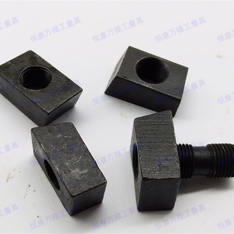 铣刀盘配件压块 刀垫 双头螺丝 长条 单压块免调节盘铣刀压刀铁块