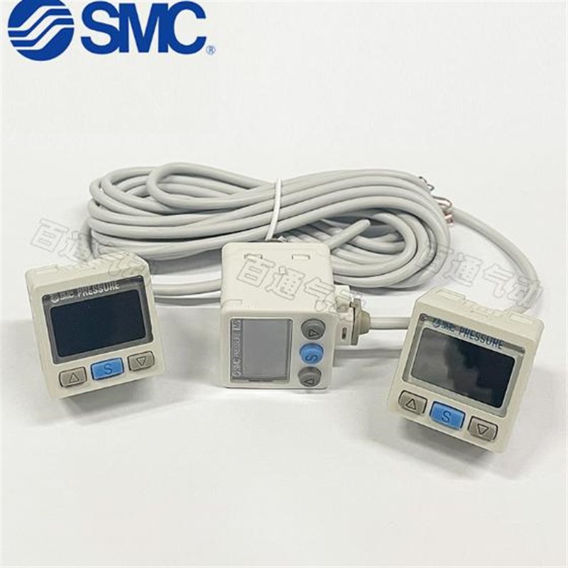 原装真空数显压力表ISE30A智能控制器ZSE30A-01-N-L负压开关S