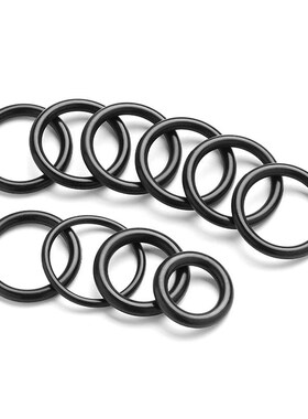 厂促黑色油封橡胶oM型圈封防r水丁腈o形胶圈外径10-10圈0mm线径.1