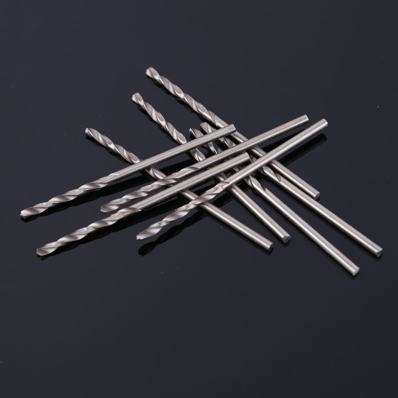 高速钢钻头麻花钻0.5-0.8 1mxm 1.2 1.5毫米2.5直柄钻头微型小钻
