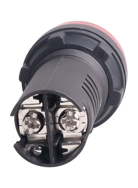 声光蜂鸣器AD16-22SM红色闪光故障报警器讯响12V24V220V开孔22mm