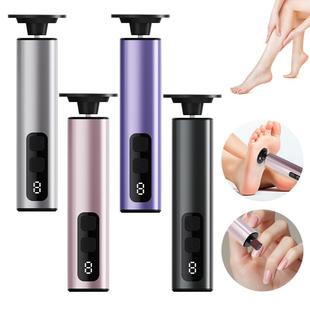 源头工厂修足器去脚皮死皮老茧TP C电动磨甲带屏显9档调节磨脚器