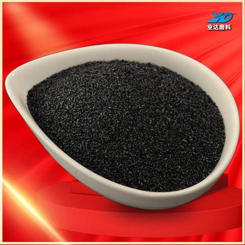黑刚玉 车船除锈机械抛光厨具喷砂抛光喷砂地坪用黑刚玉F砂