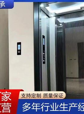 家用电梯别墅二三层小型室内四五层曳引液压简易楼梯升降机支持定