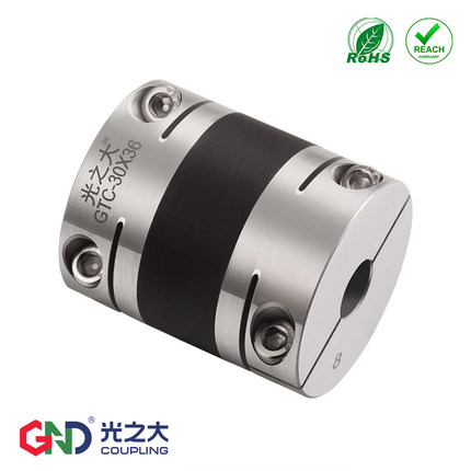 铝合金GTC高减震型高灵敏性夹紧橡胶联轴器弹性大扭力连轴器E9T