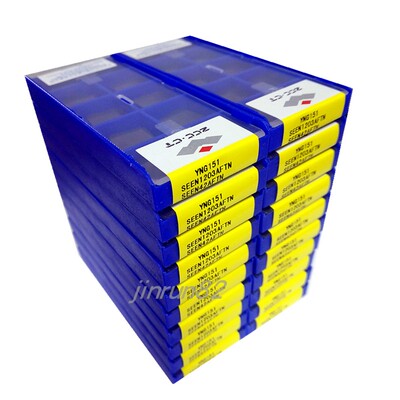 株洲金属陶瓷精铣削刀粒SEEN1203AFTN YNG151 1504双头铣边机刀片