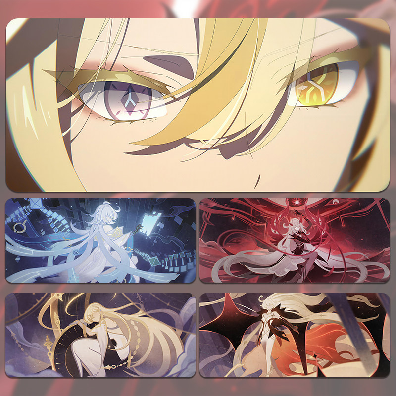 原神天理维系者鼠标垫超大电竞游戏动漫定制宿舍电脑桌工位办公桌