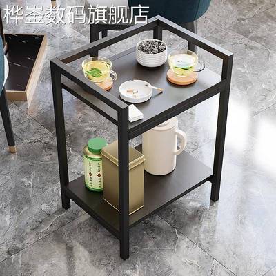 桦崟麻将桌茶几茶水架客厅家用麻将机边角几烟缸茶楼棋牌室专用茶水架