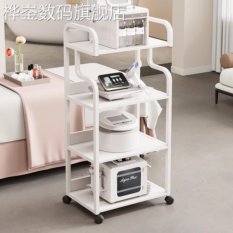 桦崟美容院专用小推车置物架美容仪器设备收纳推车多功能可移动工具车