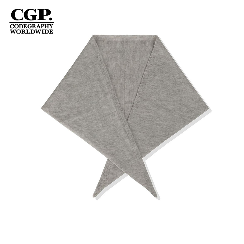 CODEGRAPHY韩国25秋冬新品三角形简约百搭围巾小披肩女CBEWUAM040