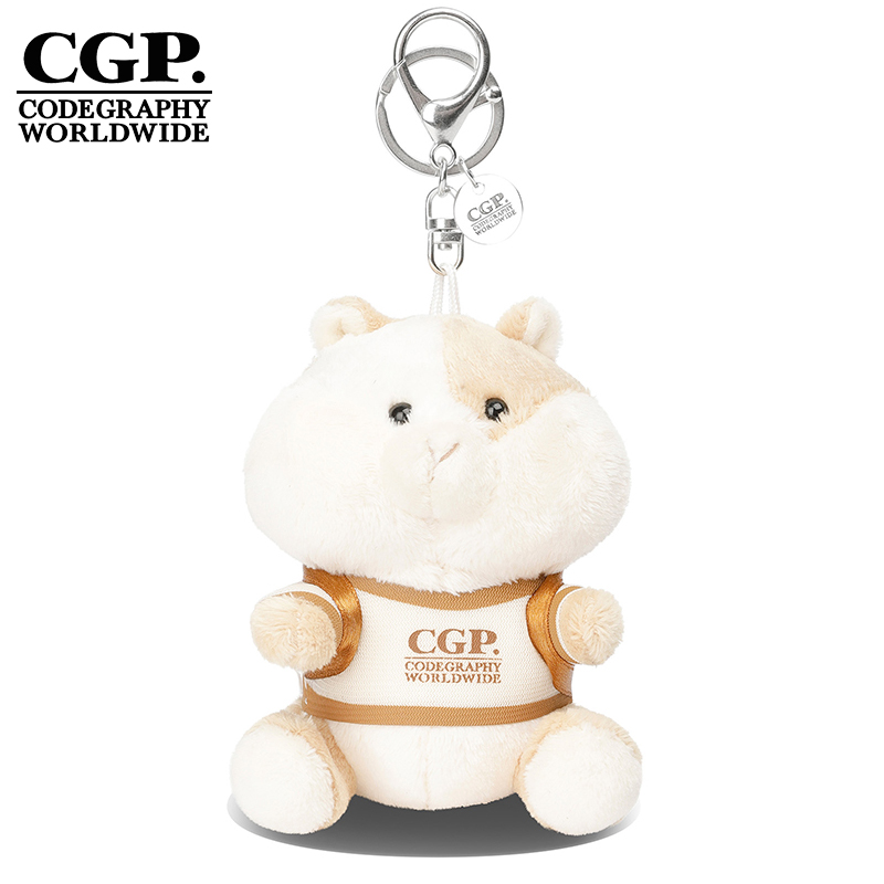 CODEGRAPHY韩国CGP25新款时尚百搭毛绒玩偶挂件钥匙扣CBEUUAA001