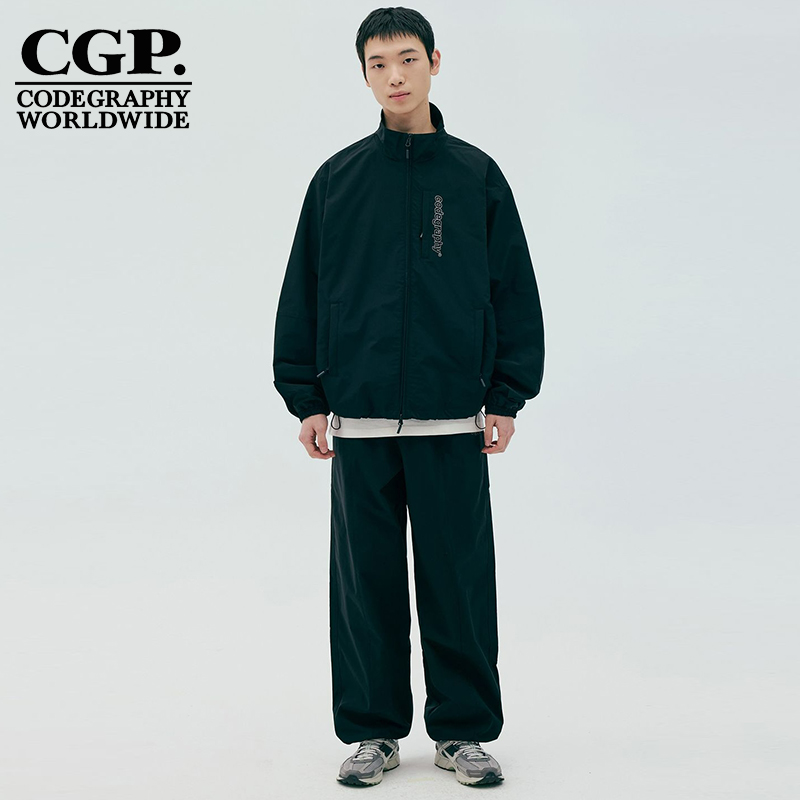 CODEGRAPHY韩国CGP2025春季新款男女同款运动风短款夹克外套裤子