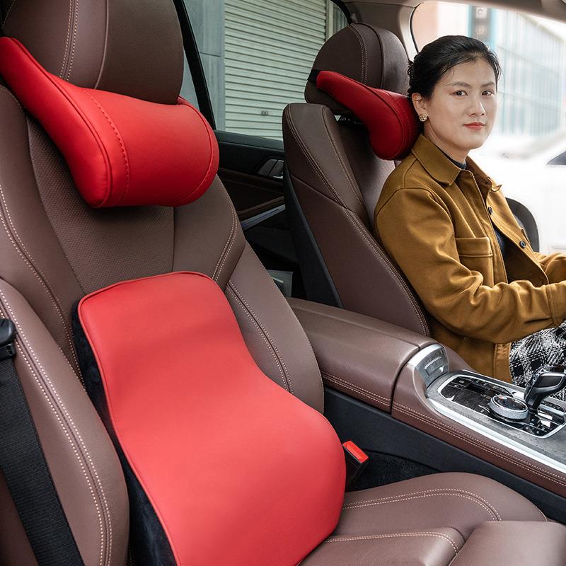 汽车记忆棉乳胶头颈枕比亚迪特斯ModelY拉 Model3理想问界M7蔚来